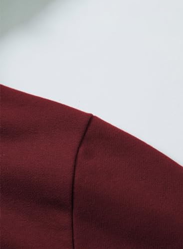 Men's Two-Tone Hooded Pullover Sweater