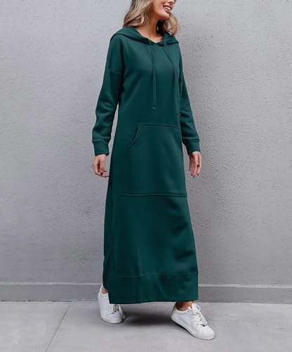 Women's Long Sweater Dress Hoodie
