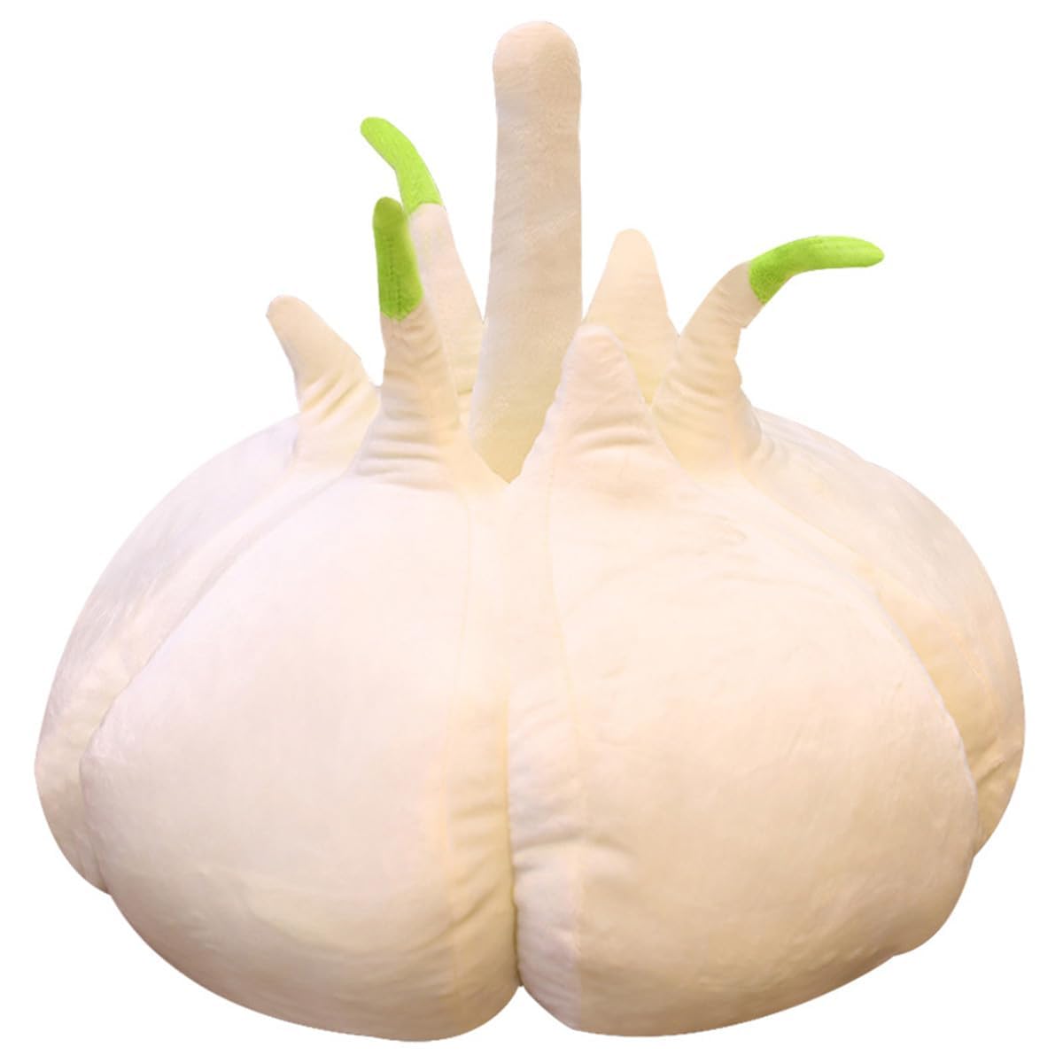 Garlic Head Plush Throw Pillow