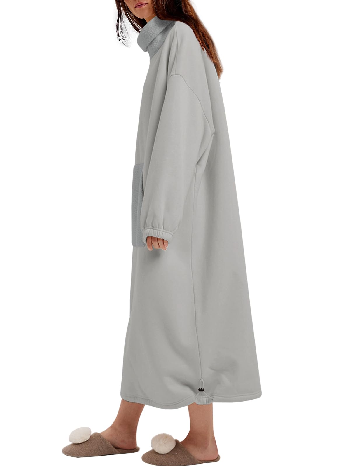 Women's Oversized Fleece Nightgown