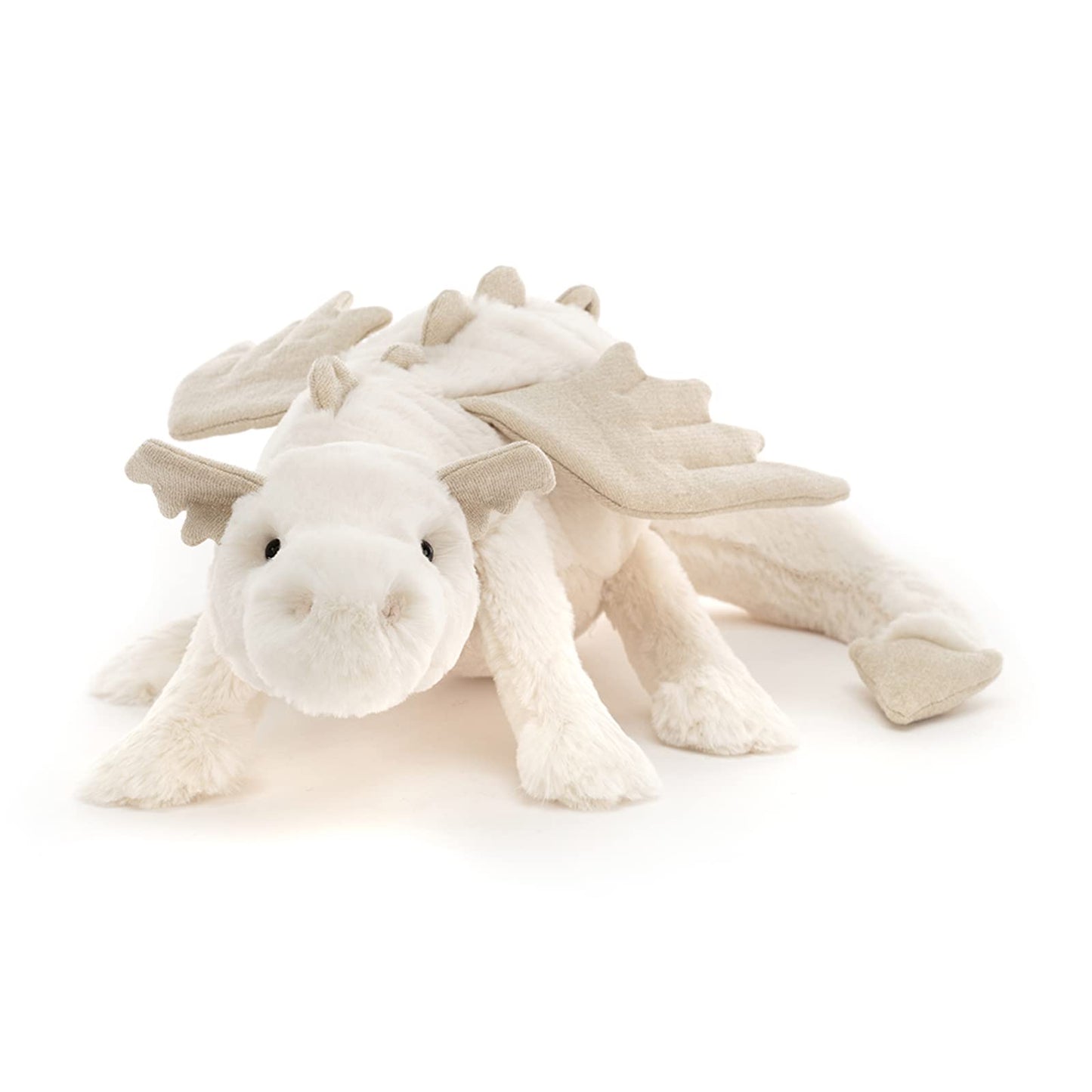 Large Snow Dragon Stuffed Animal