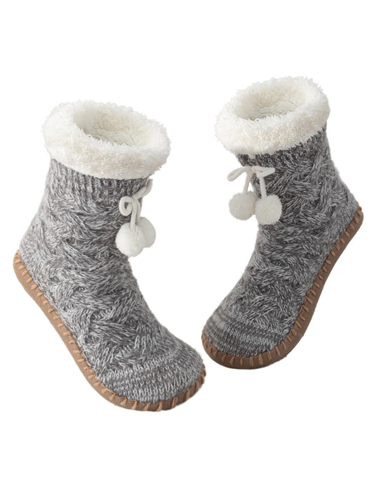 Women's Slipper Socks with Non-Slip Sole