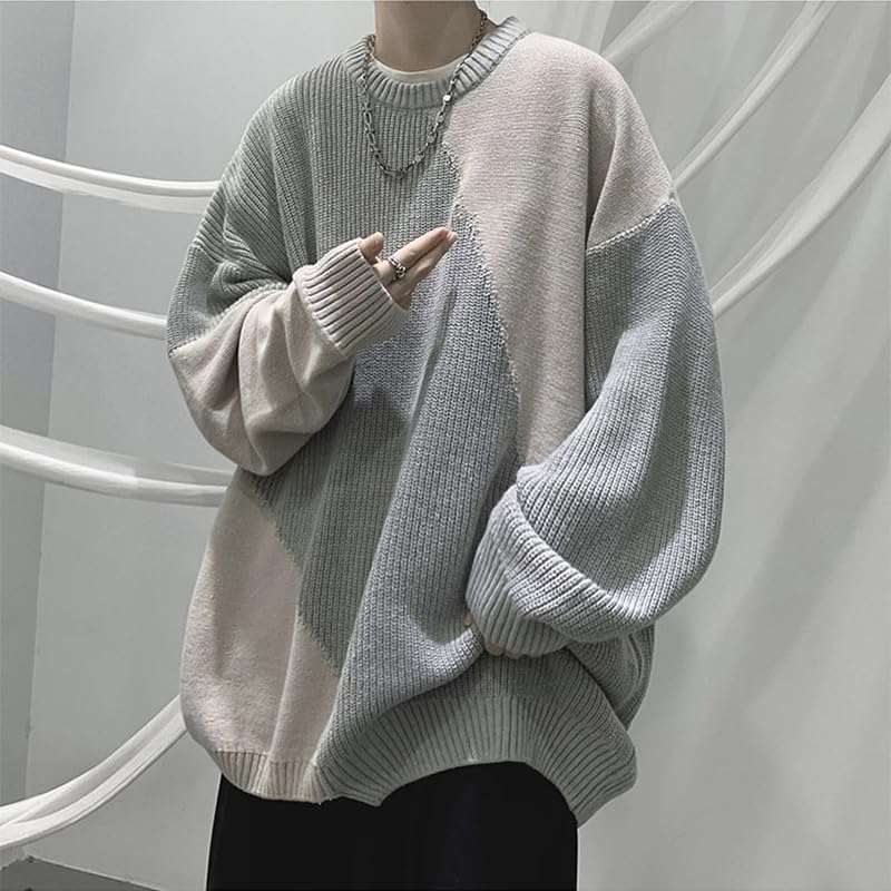Men's Oversized Vintage Panel Sweatshirt
