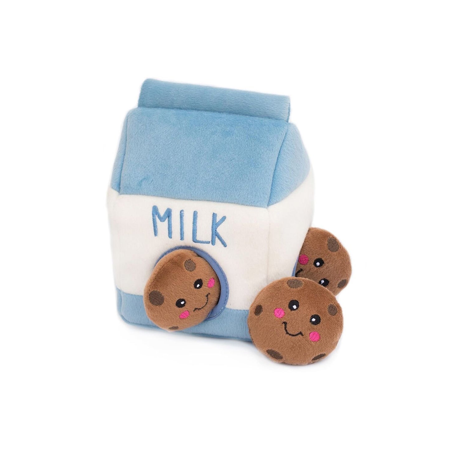 Milk and Cookies - Hide and Seek Plush Dog Chewy