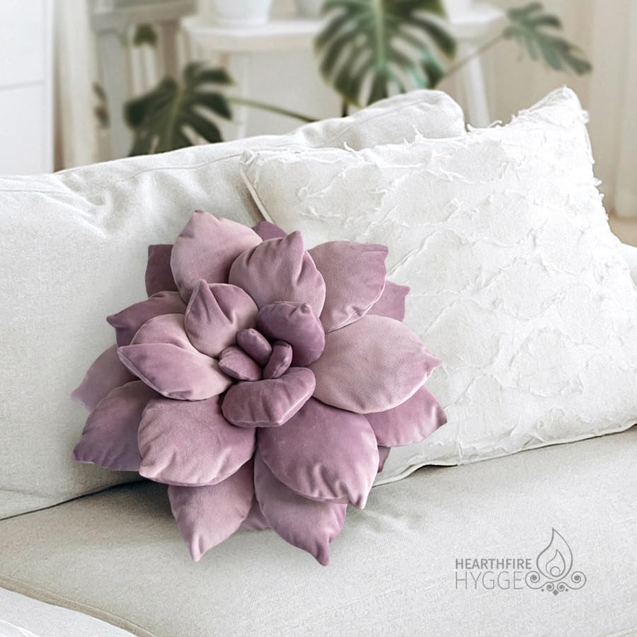 Graptopetalum Superbum Succulent Plush Pillow