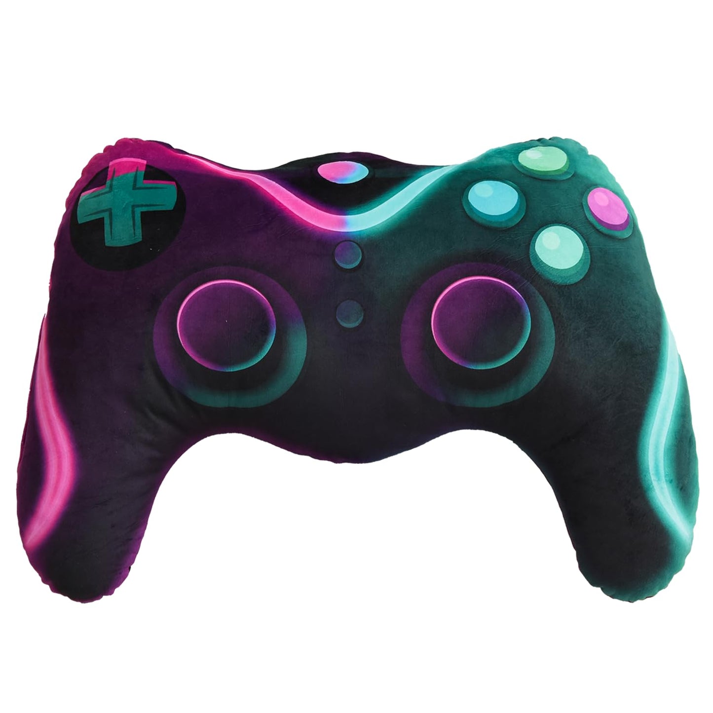 Game Controller Shaped Throw Pillow