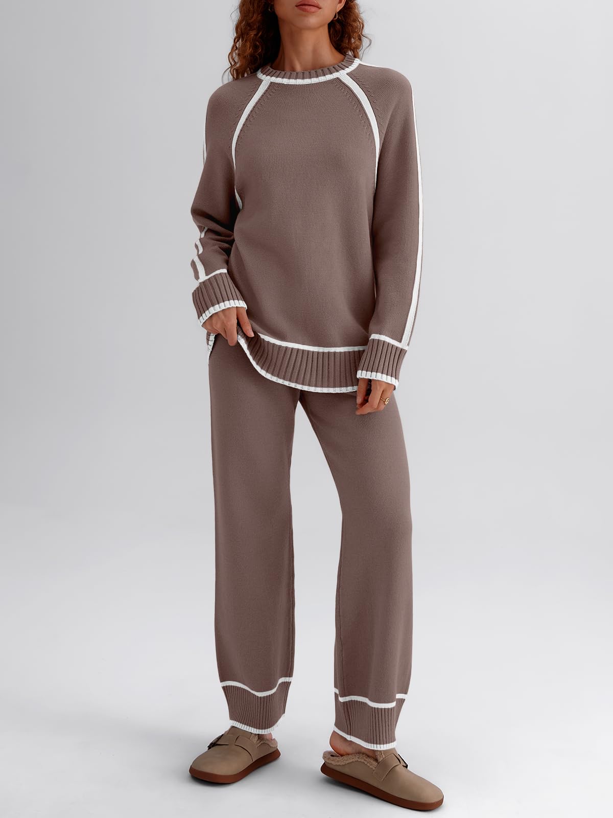 Women's 2-Piece Knit Loungewear Set