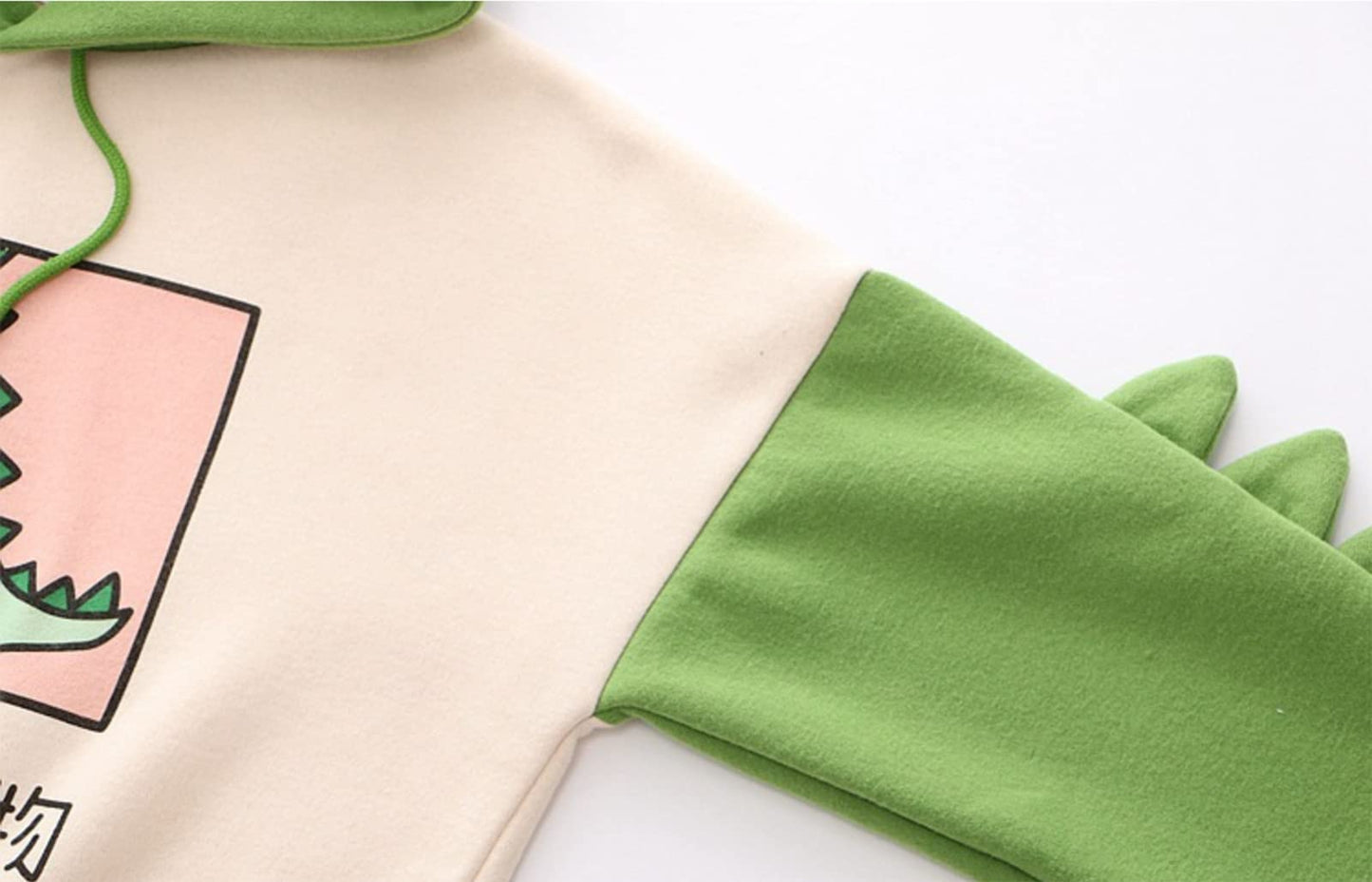 Girl's Kawaii Dinosaur Pullover Hoodie