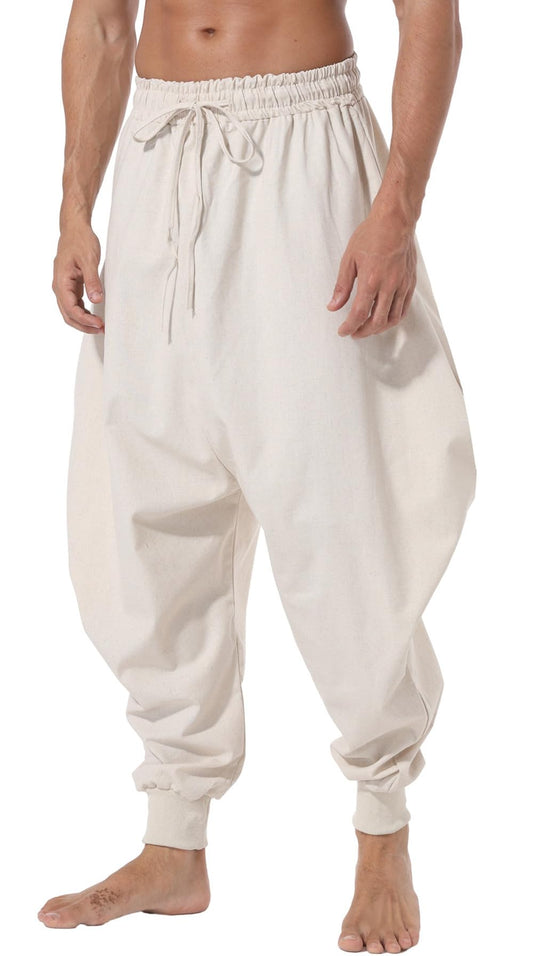 Men's Drawstring Harem Pants