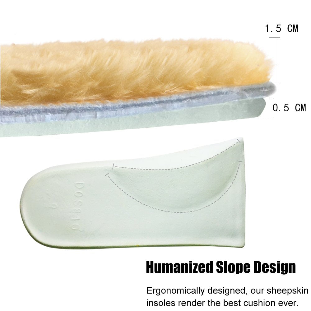 Men's Premium Sheepskin Insoles