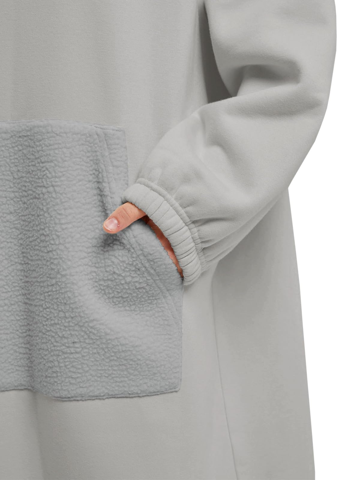 Women's Oversized Fleece Nightgown