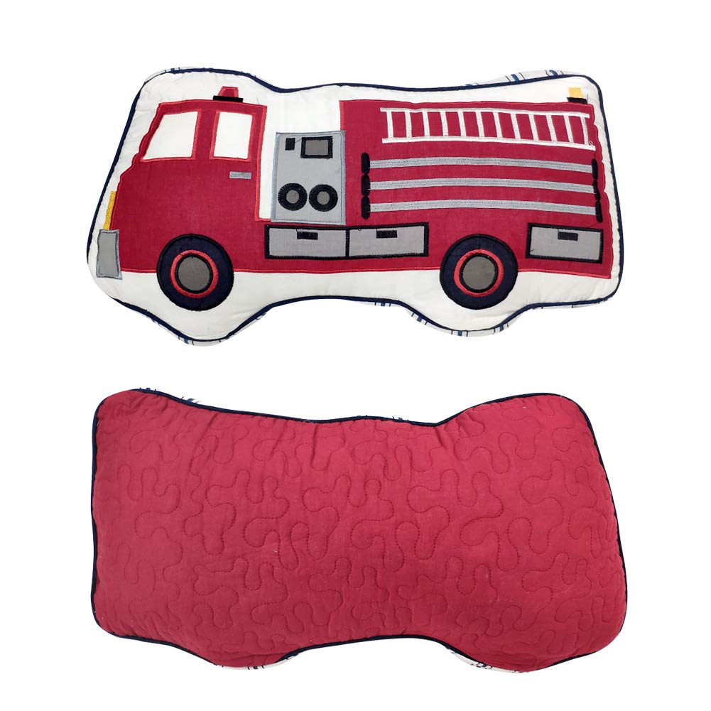 Firetruck Throw Pillow