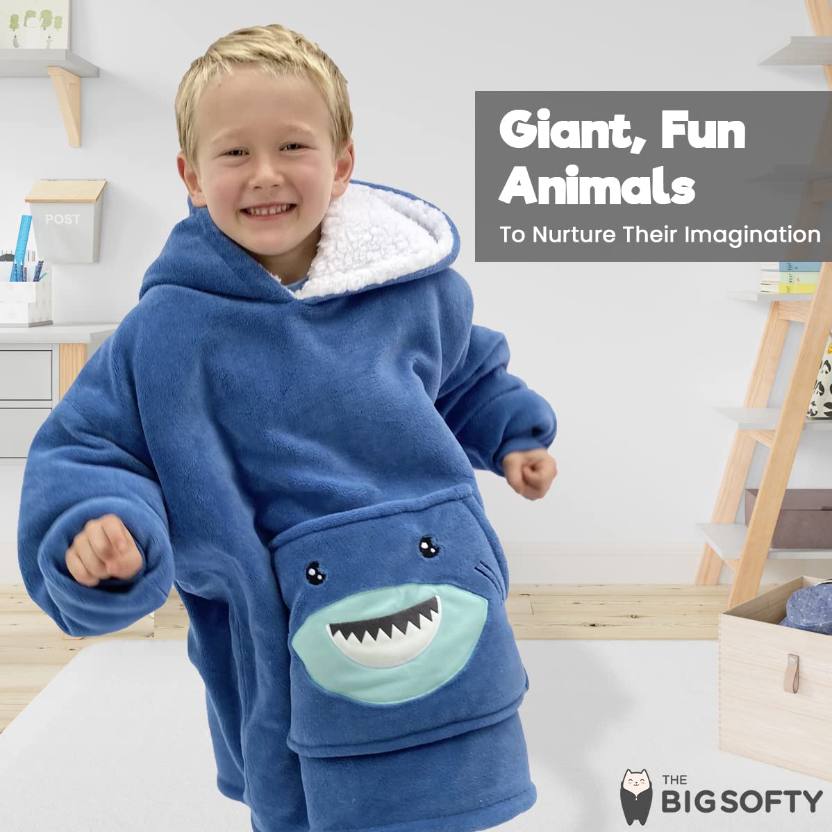Kid's Unisex Wearable Blanket