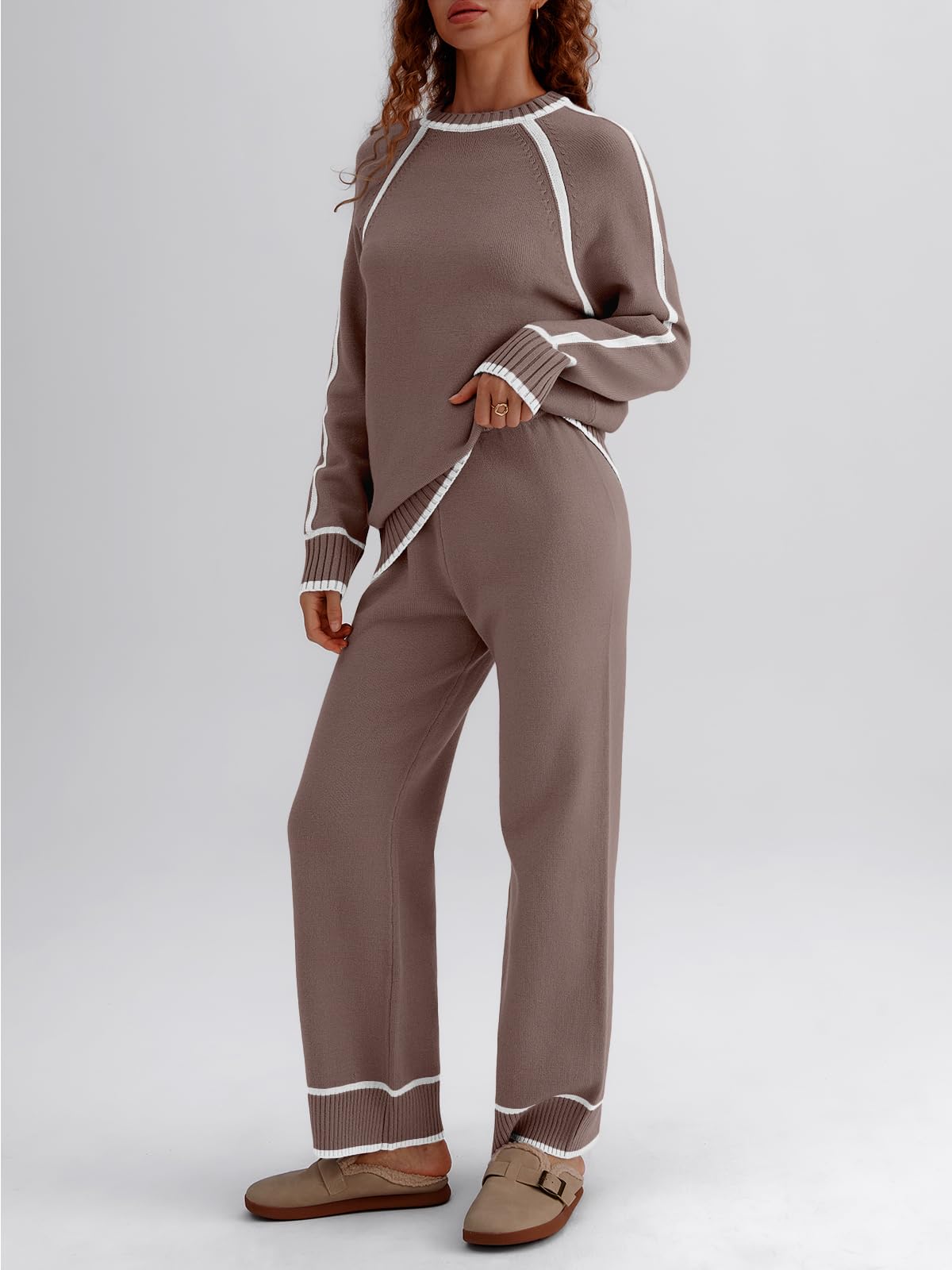 Women's 2-Piece Knit Loungewear Set