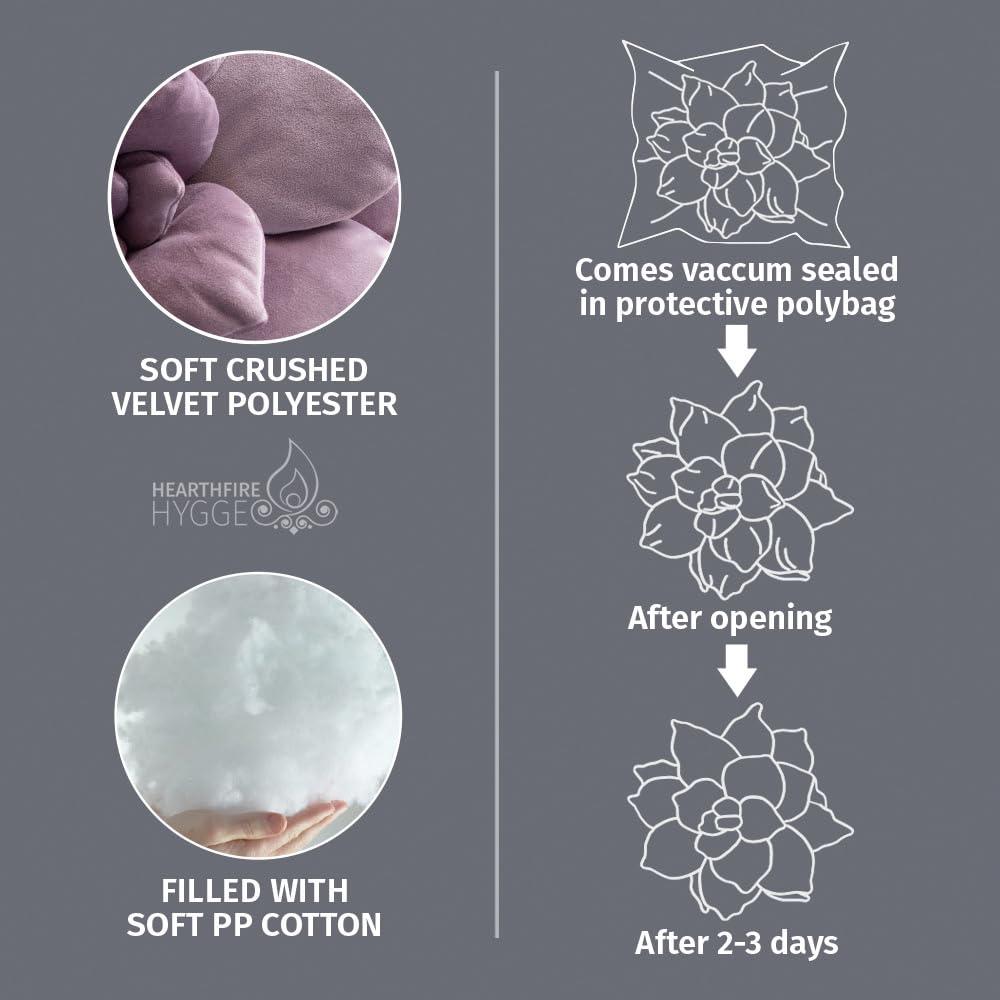 Graptopetalum Superbum Succulent Plush Pillow