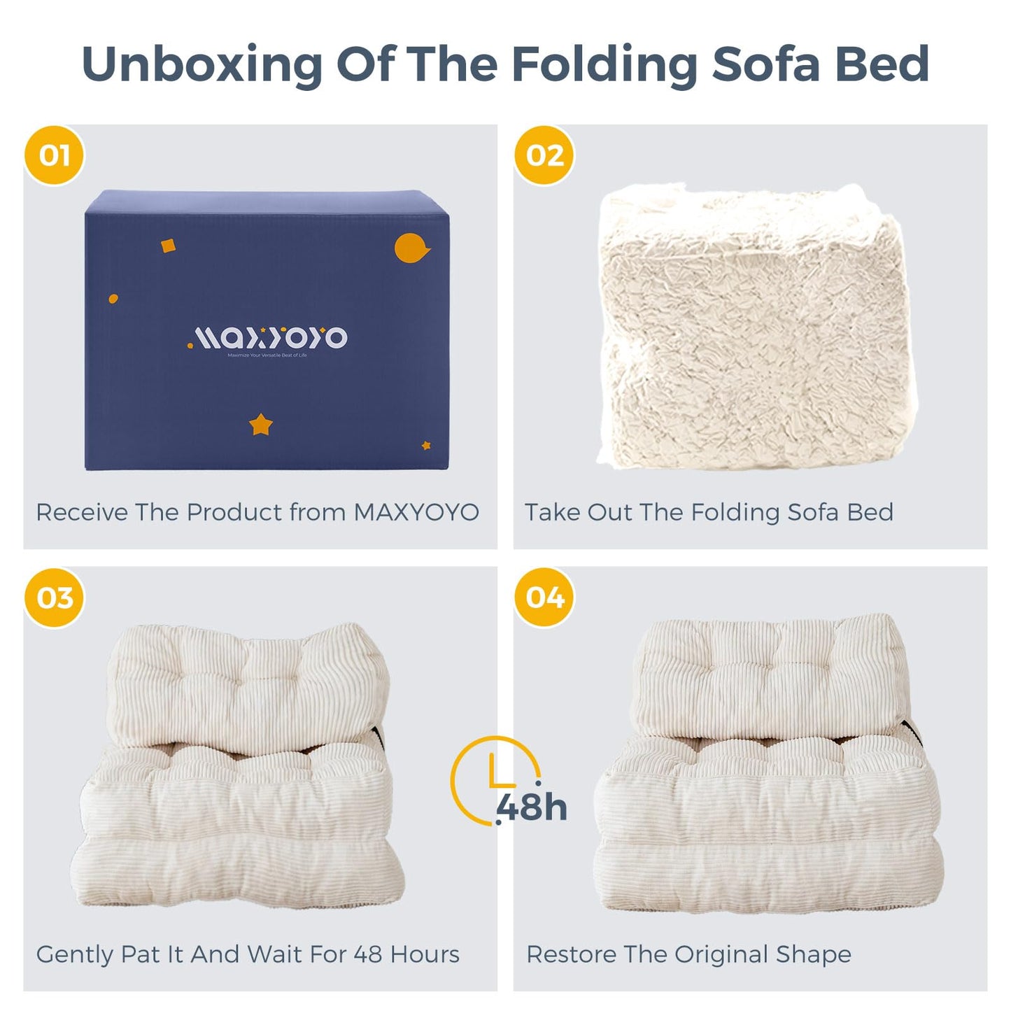 Folding Sleeper Chair