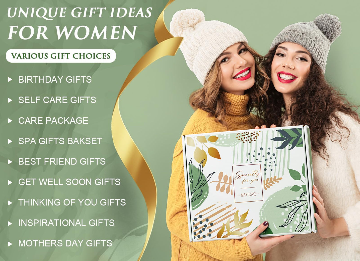 Self-Care Spa Gift Set, Earth Tone