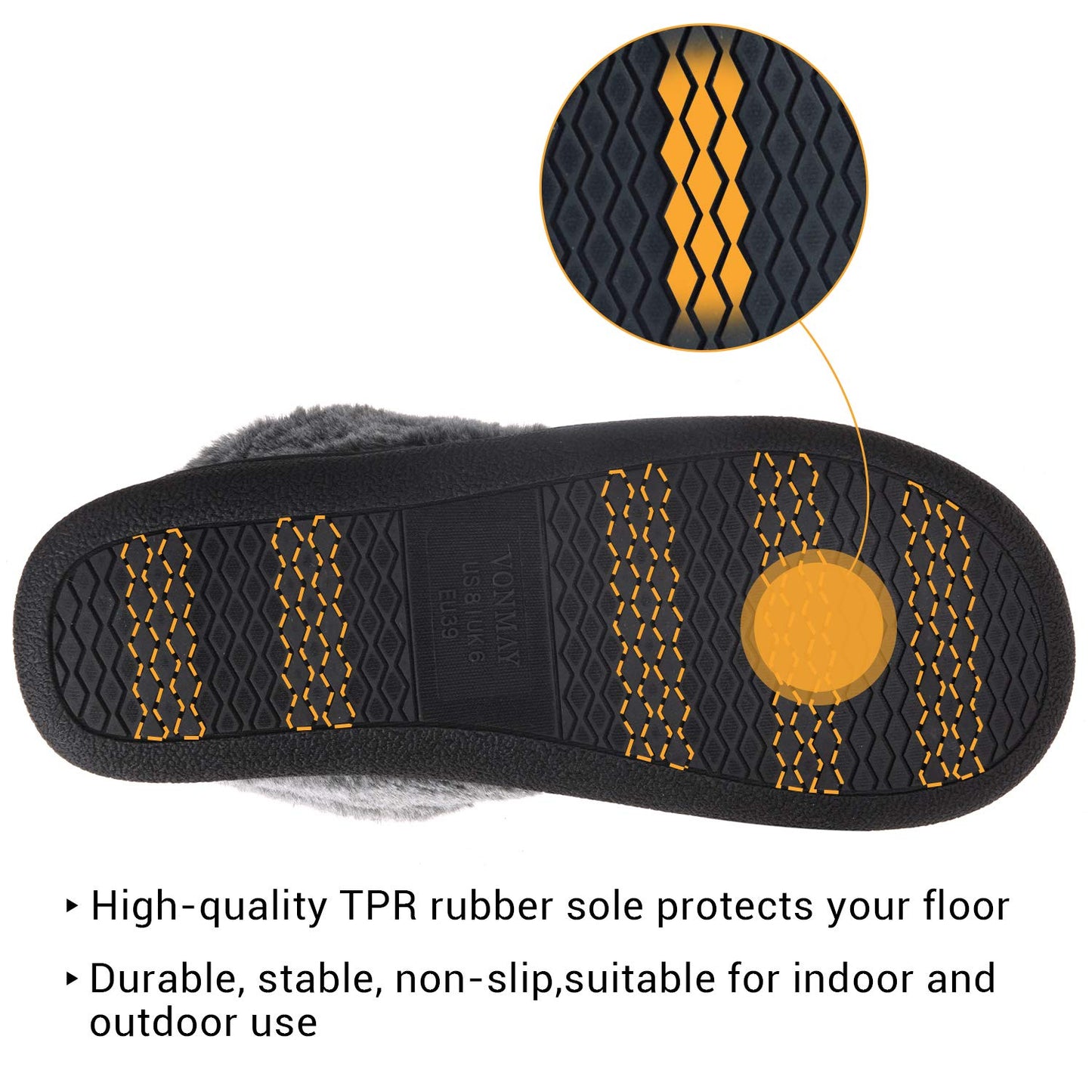 Women's Suede Moccasin Slippers with Memory Foam