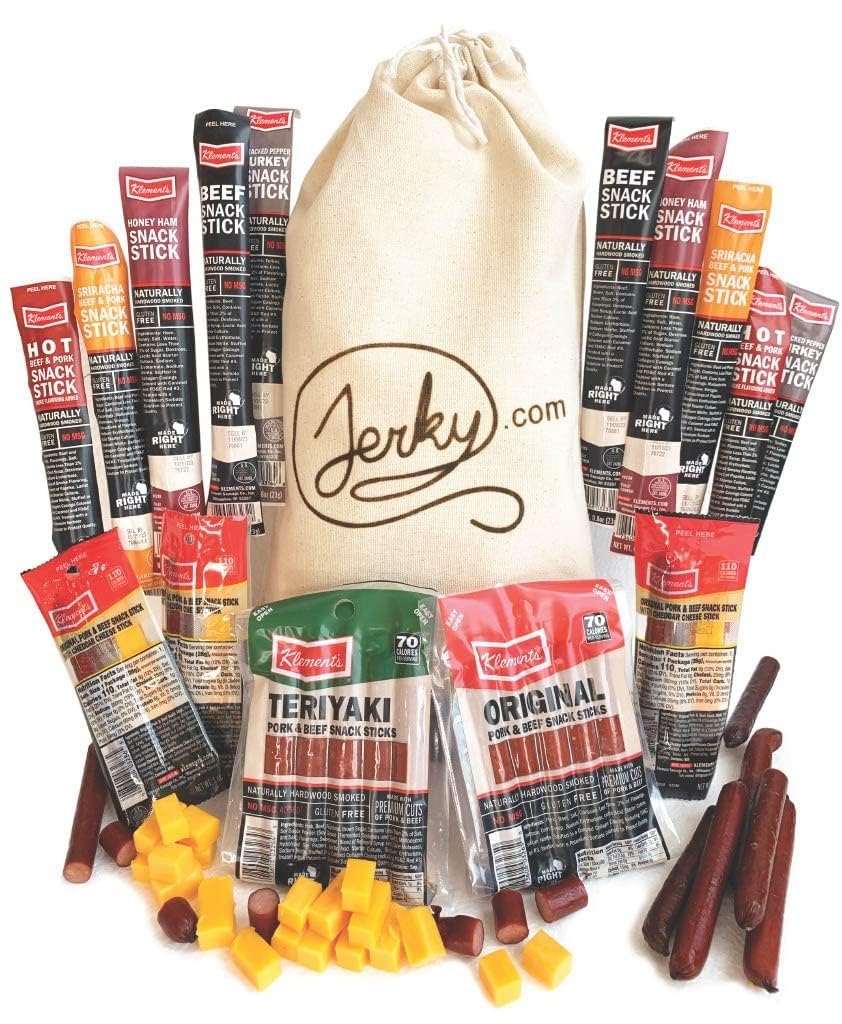 Jerky Variety Gift Basket - 26 Pieces