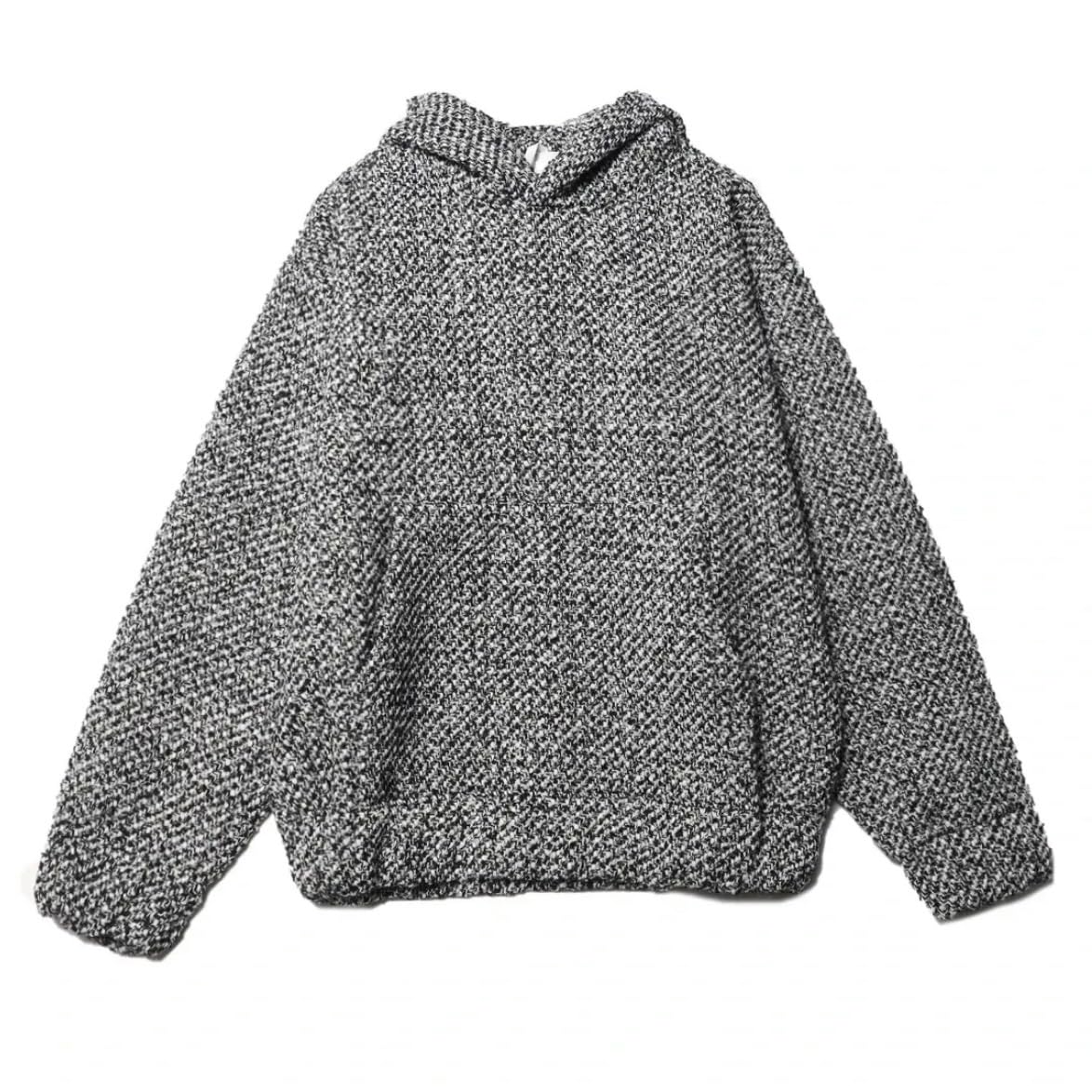 Men's Oversized Textured Baggy Hoodie