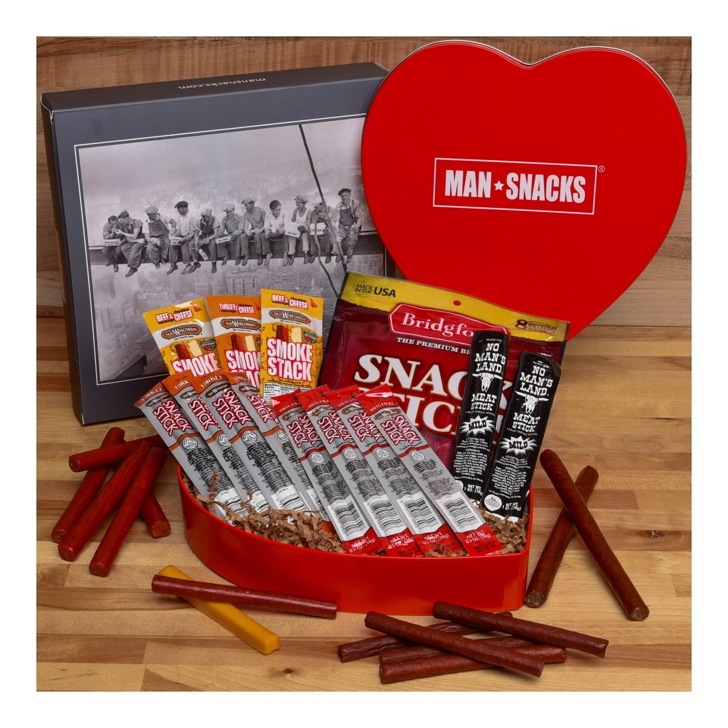 Jerky In A Heart-Shaped Tin