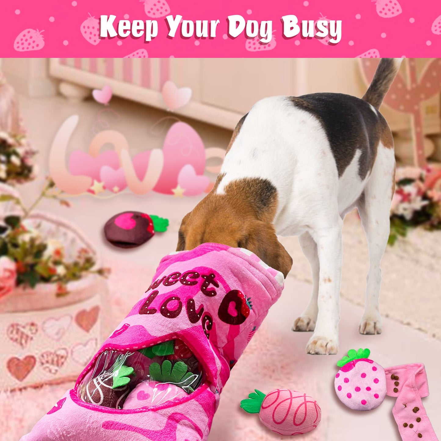Berry Sweet Dog Chew Toys