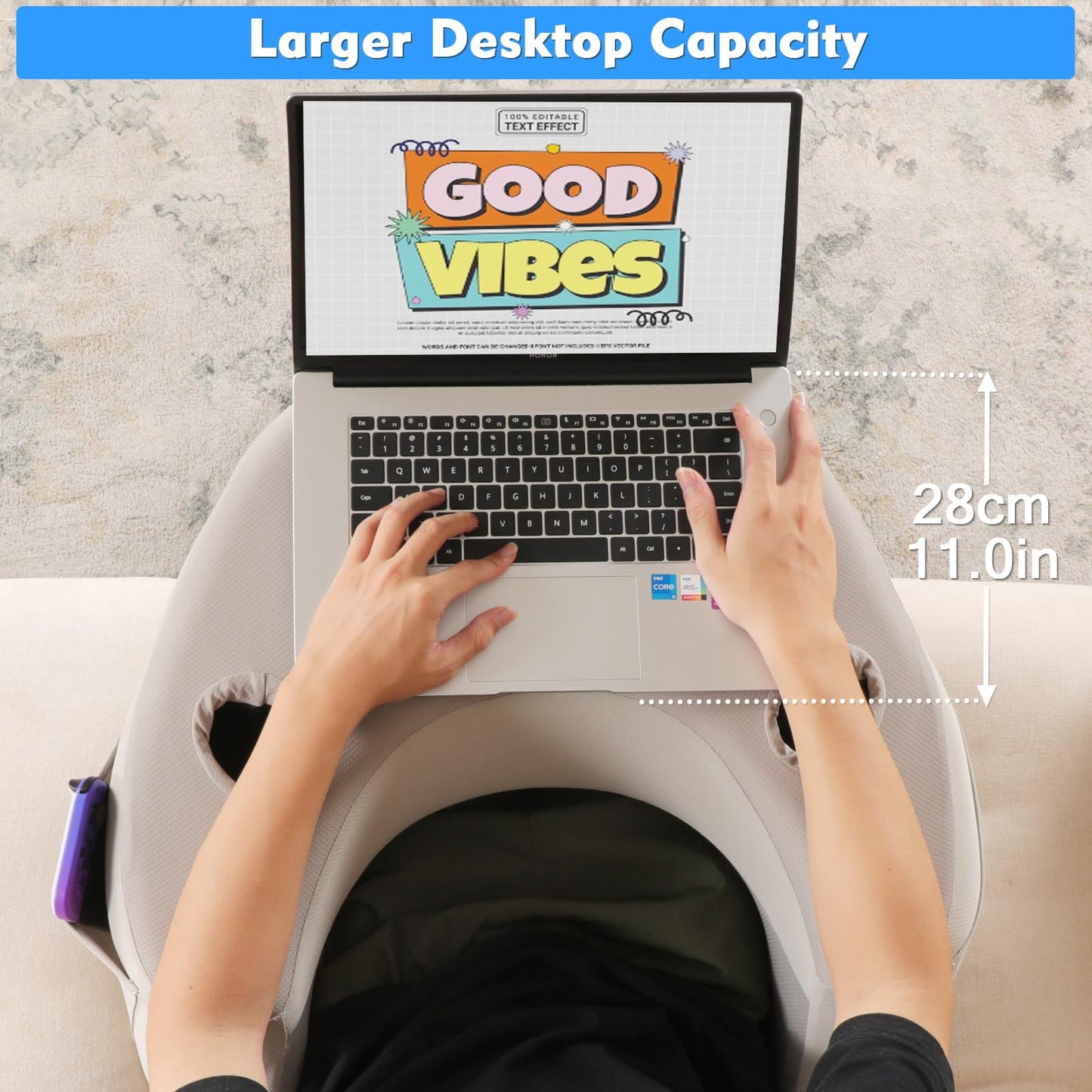 Gaming/Reading Memory Foam Pillow