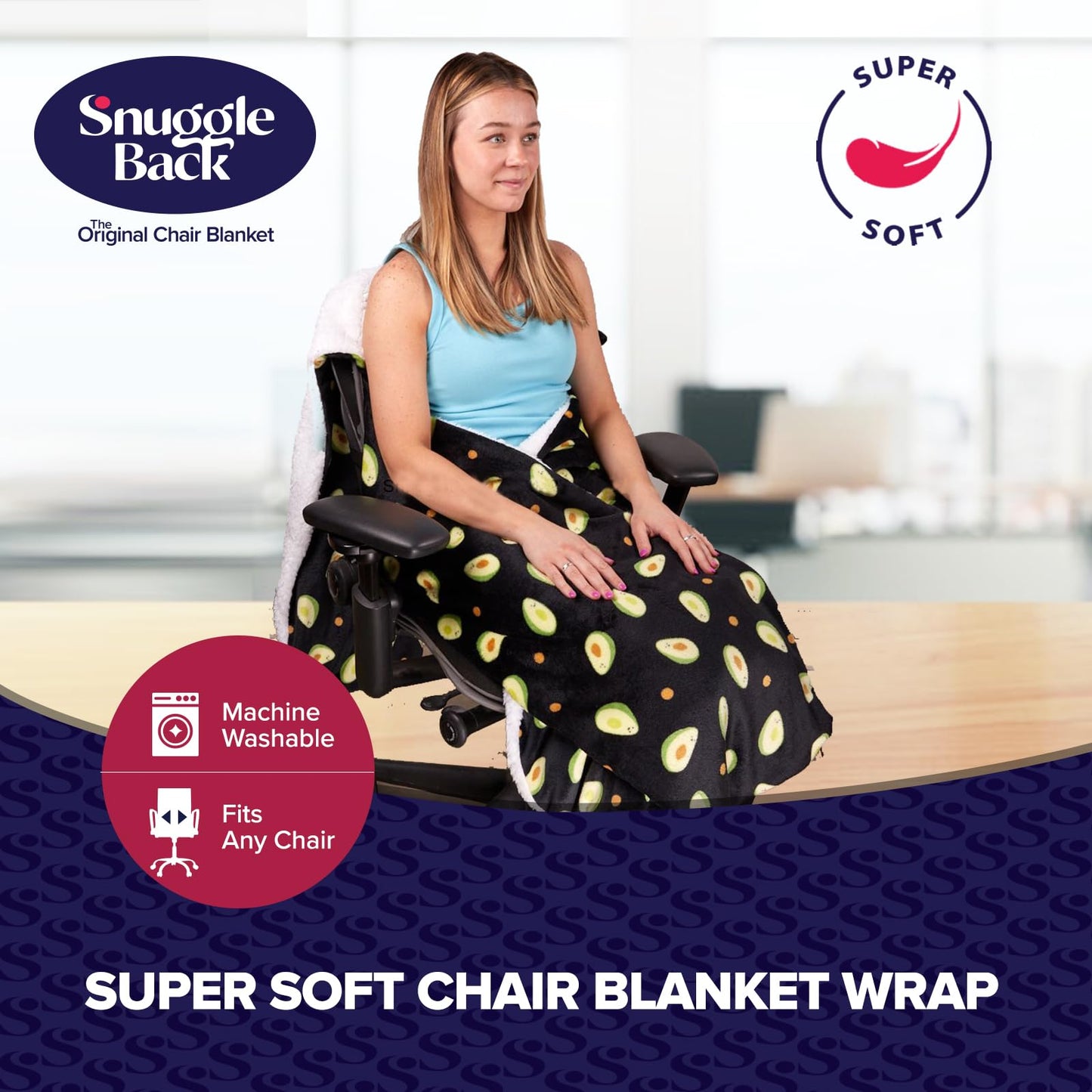 Office Chair Wrap Blanket