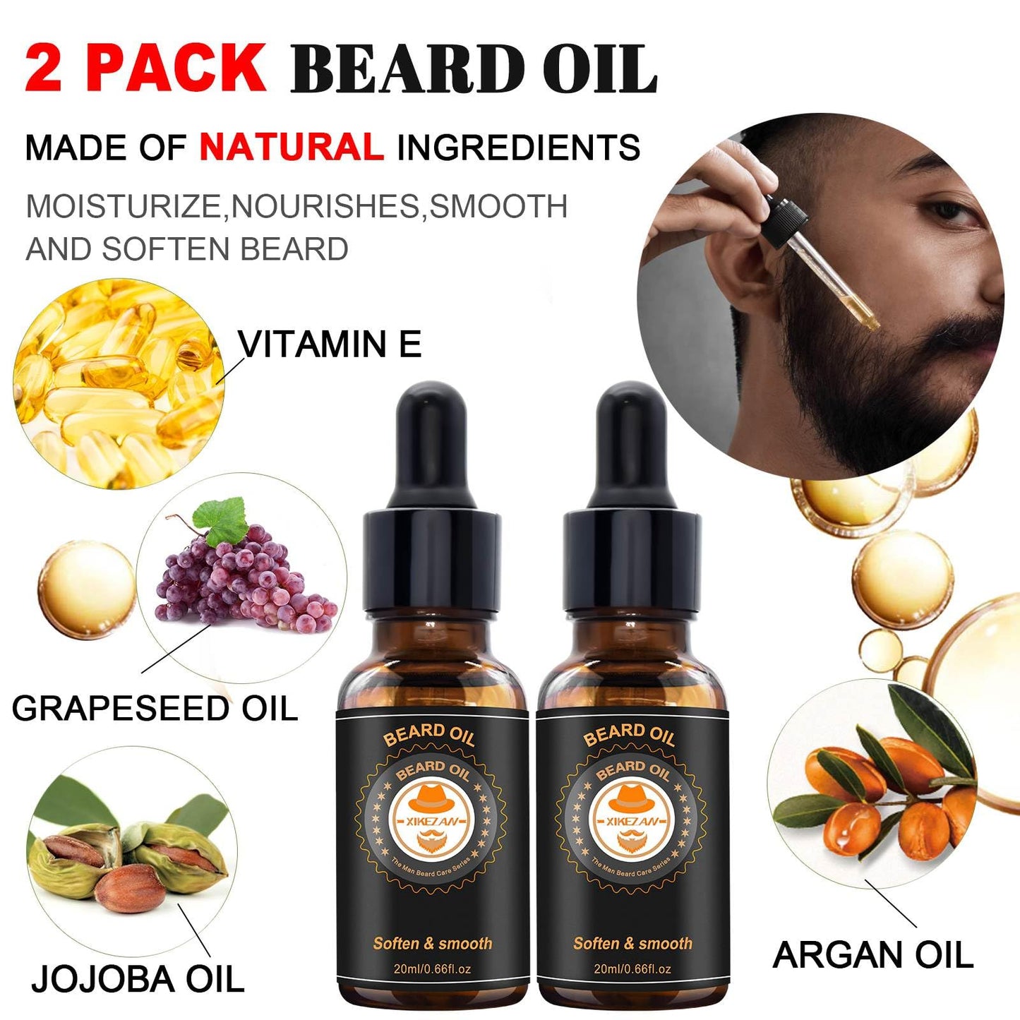 Men's Beard Grooming Kit