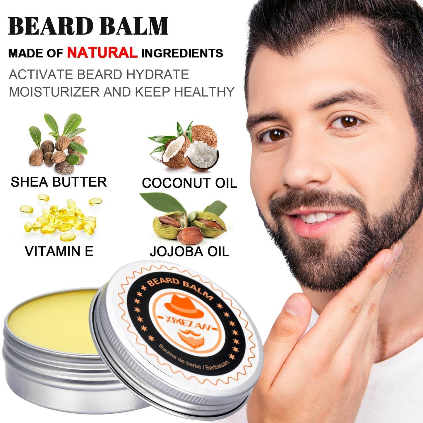 Men's Beard Grooming Kit
