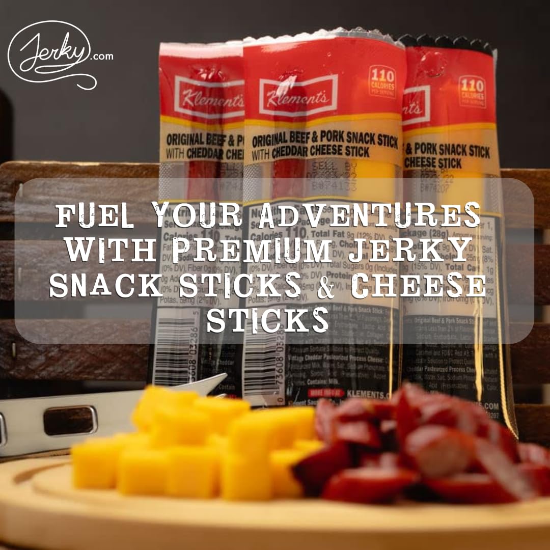 Beef Jerky & Cheese Gift Box Set - 21 Pieces