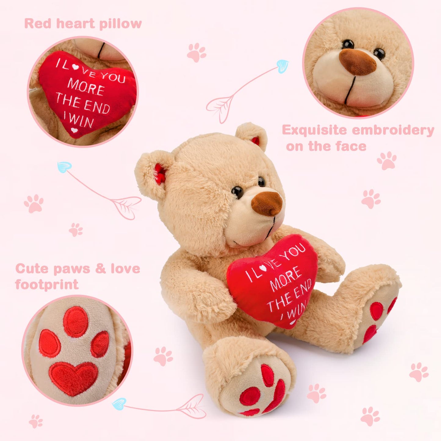 Valentine's Day "I Love You" Plush Teddy
