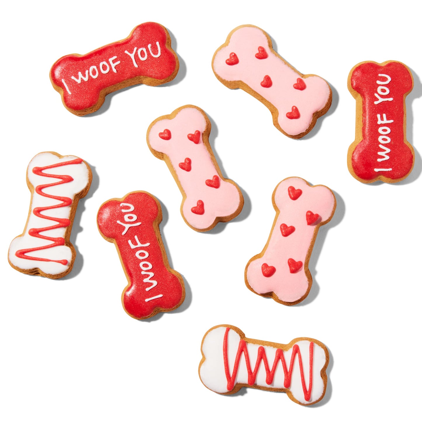 Puppy Love Gourmet Dog Cookie Gift Set - 8 Piece Set