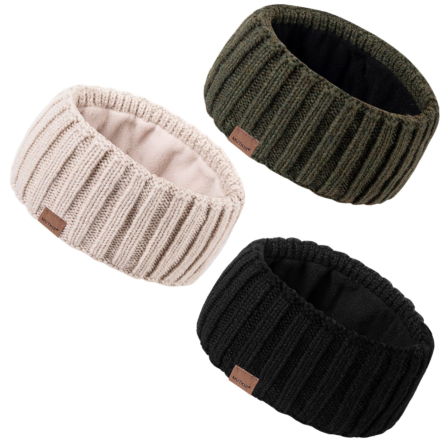 Women's Winter Headbands - 3 Pack