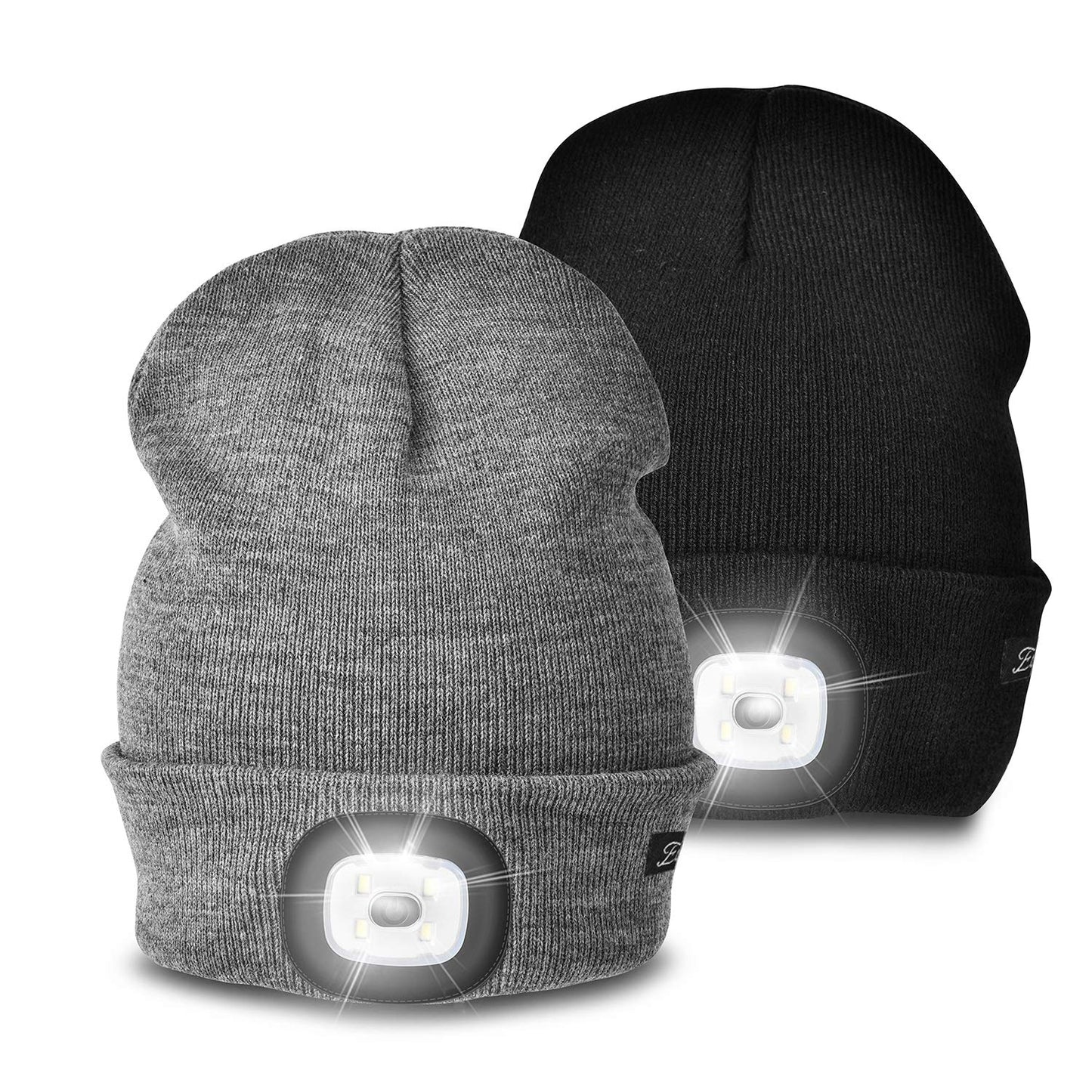 Unisex Winter Beanie with LED Light