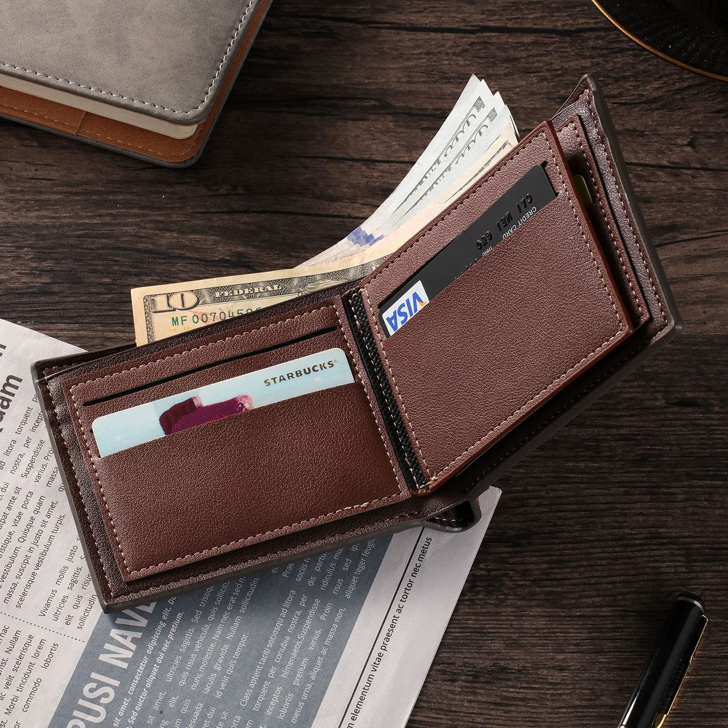 Custom Leather Wallet