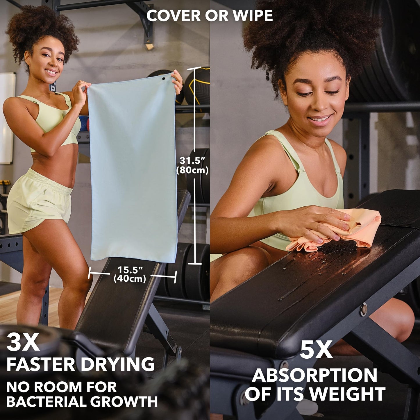 Microfiber Quick Dry Workout Towels