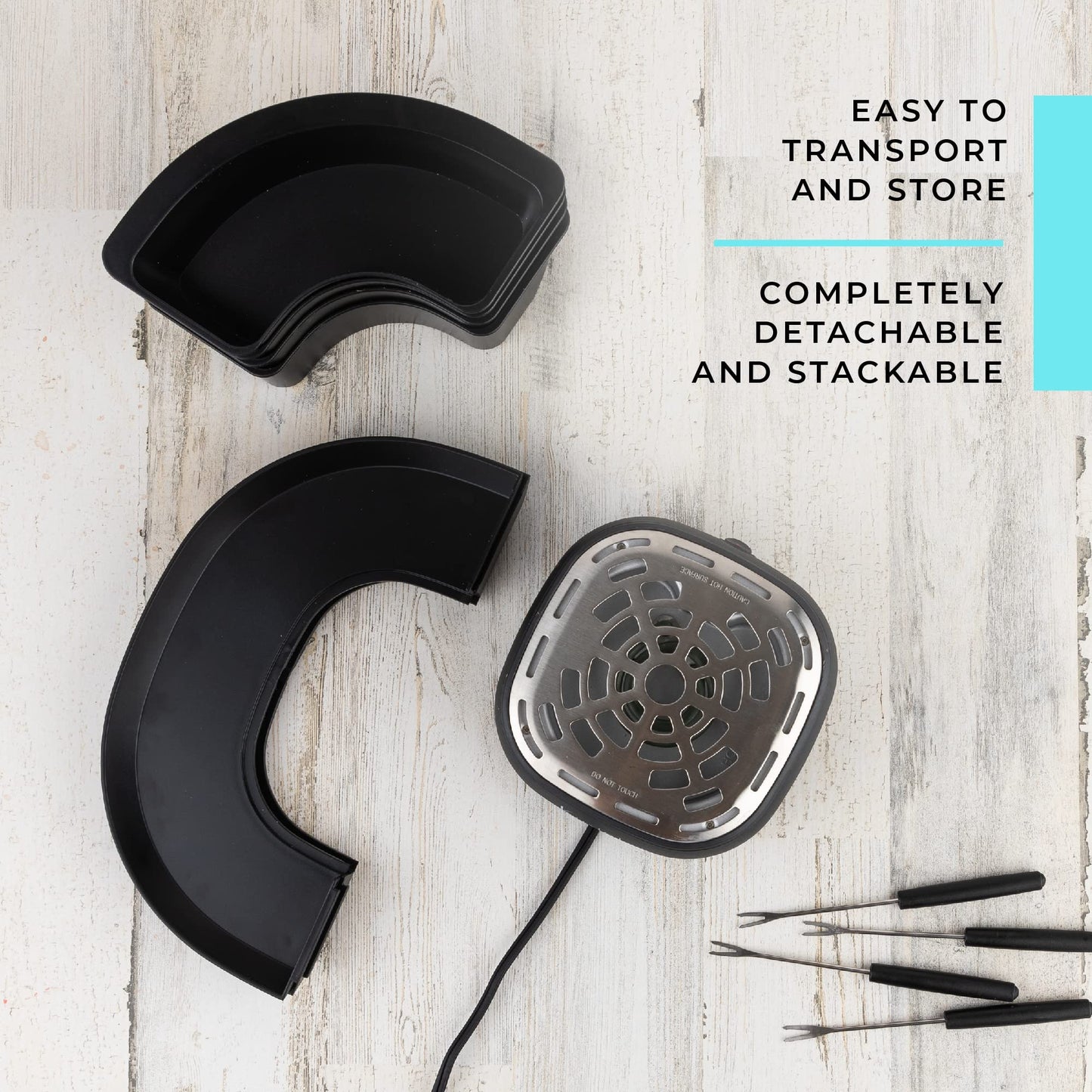 Indoor Smores Maker Tabletop, Flameless