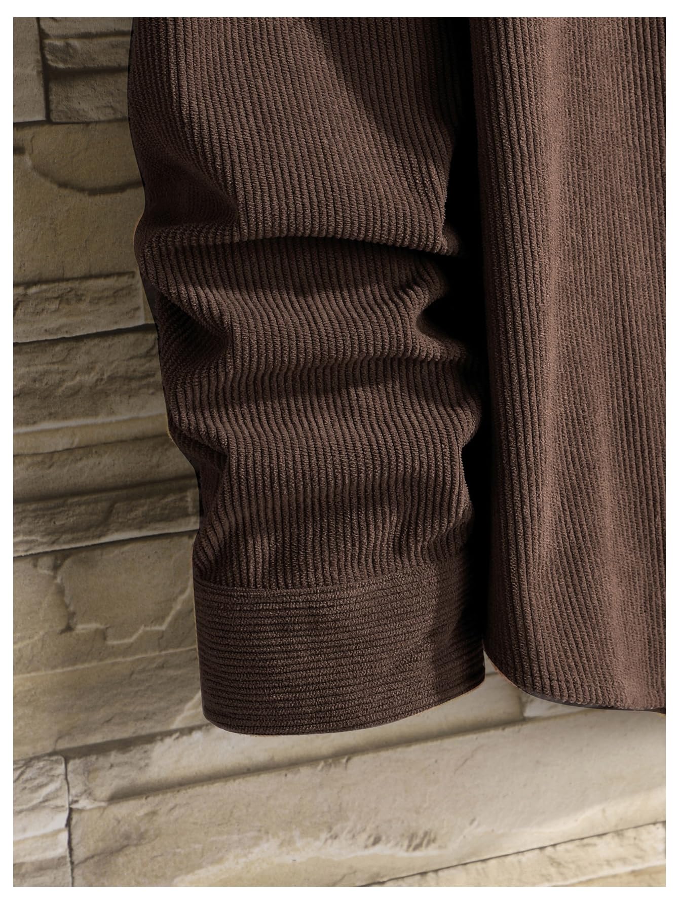 Men's Long Sleeve Corduroy Shirt
