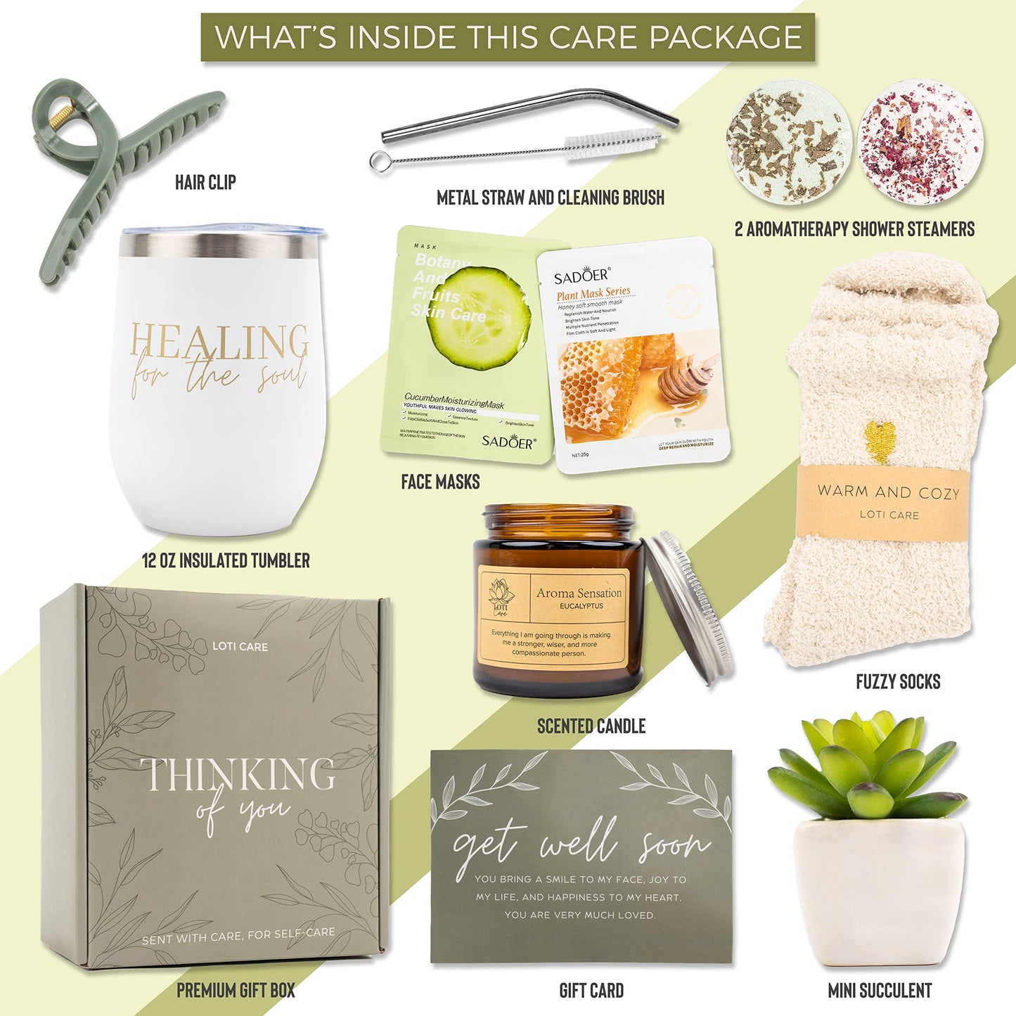 "Get Well" Self Care Gift Set
