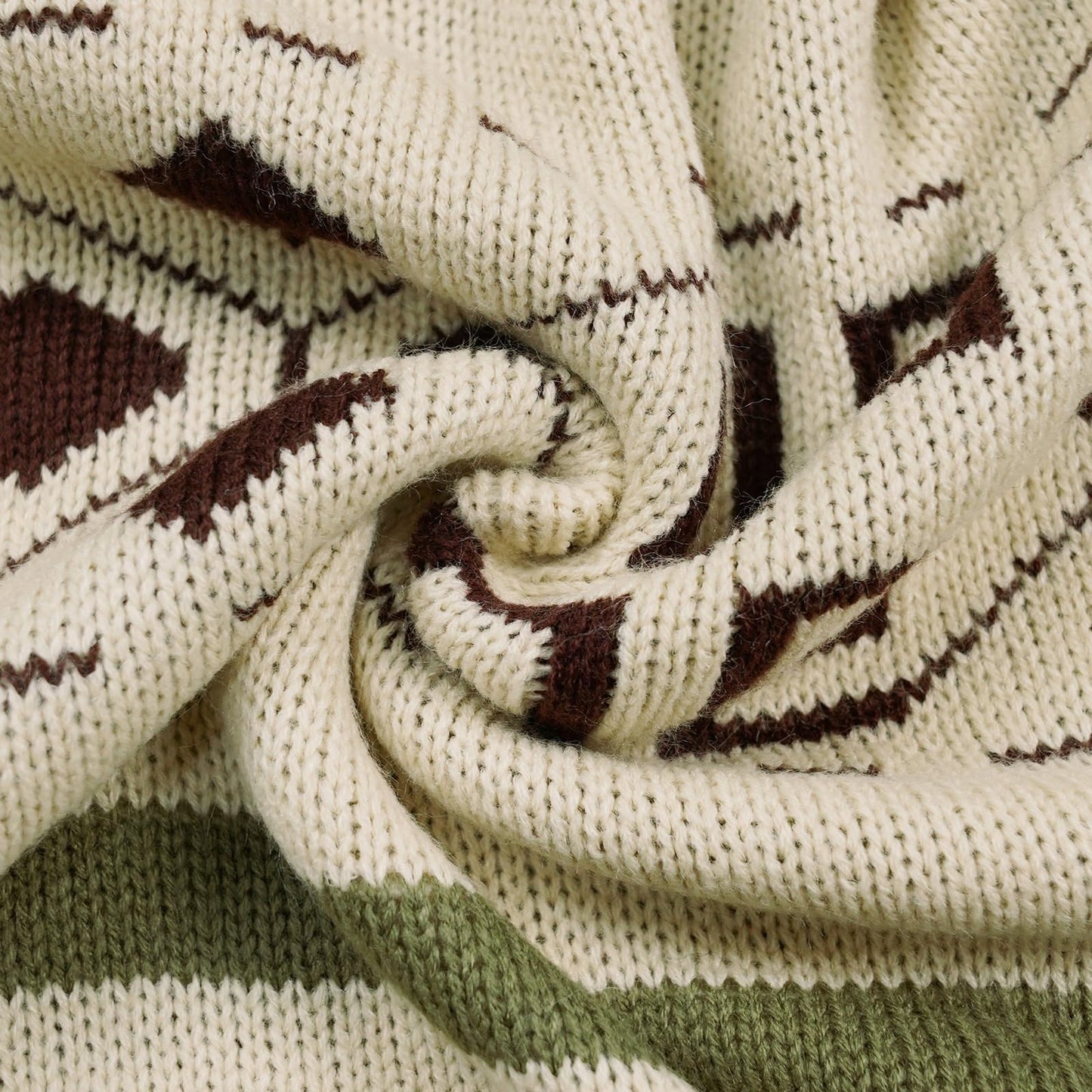 Men's Long Sleeve Boho Cardigan Sweater