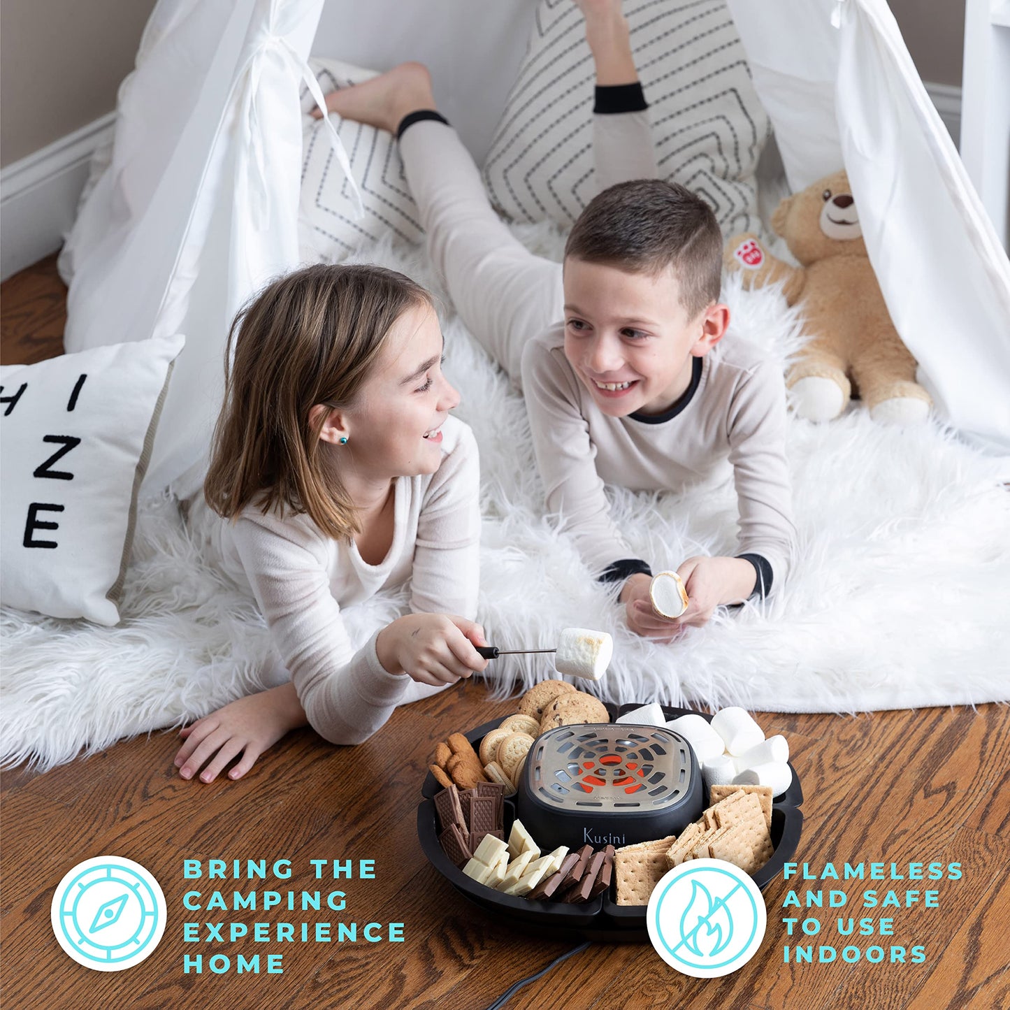 Indoor Smores Maker Tabletop, Flameless
