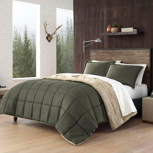 Eddie Bauer Sherpa Comforter Set