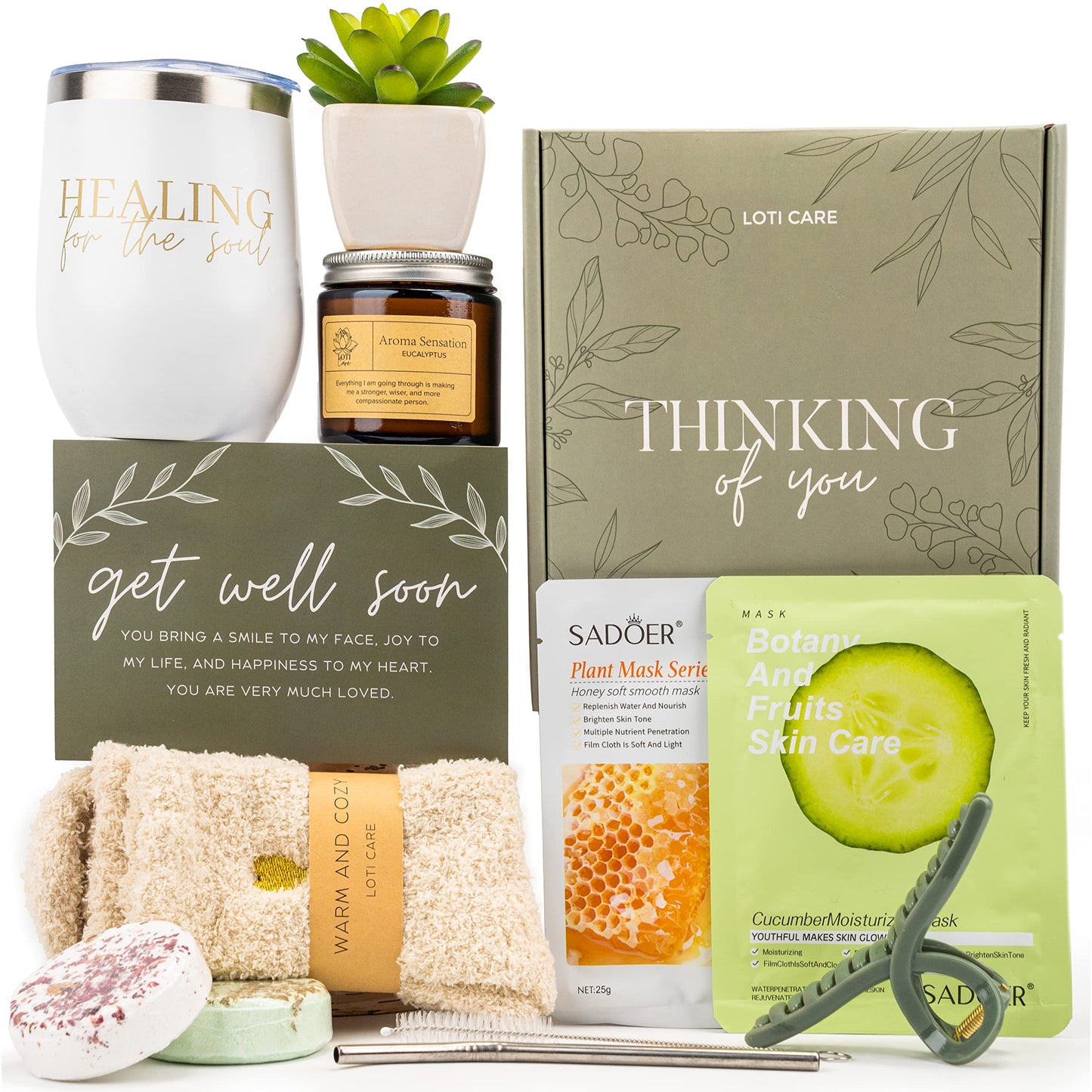 "Get Well" Self Care Gift Set