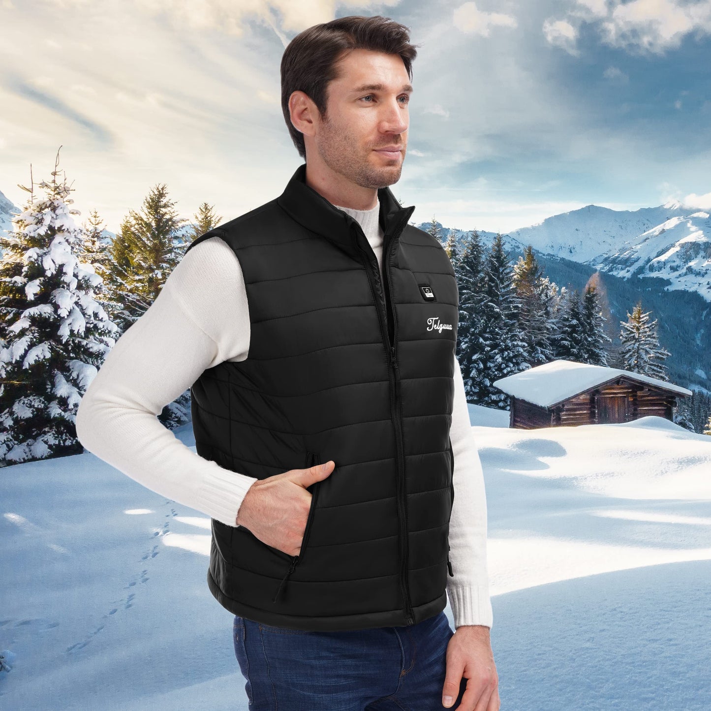 Men's Heated Vest with Battery Pack Included