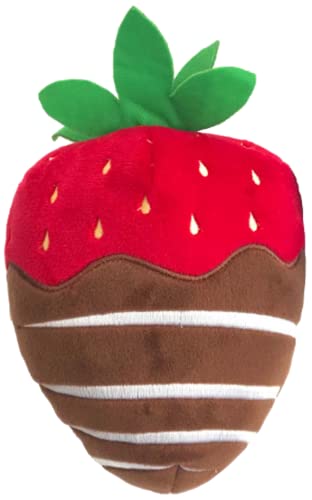 Chocolate Cover Strawberry Dog Chew Toy