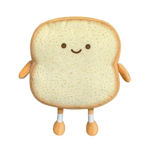 Toast Bread Plush Throw Pillow