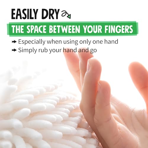 Fuzzy Ball Towels (Set of 2)