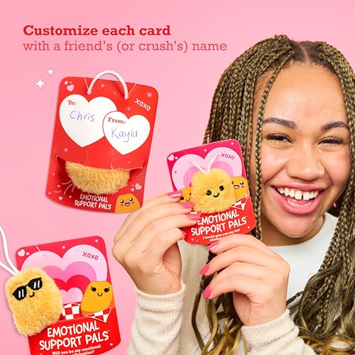 Emotional Support V-Day Plush Pals & Cards