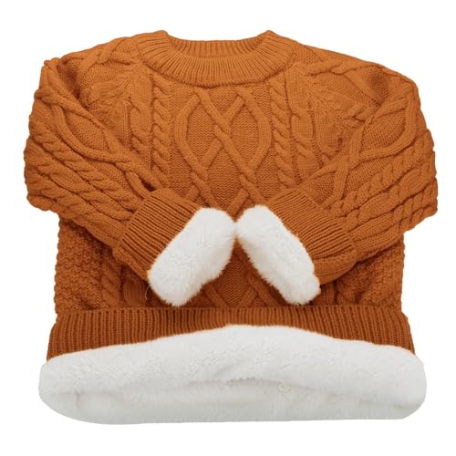 Baby’s Cable Knit Pullover Sweater